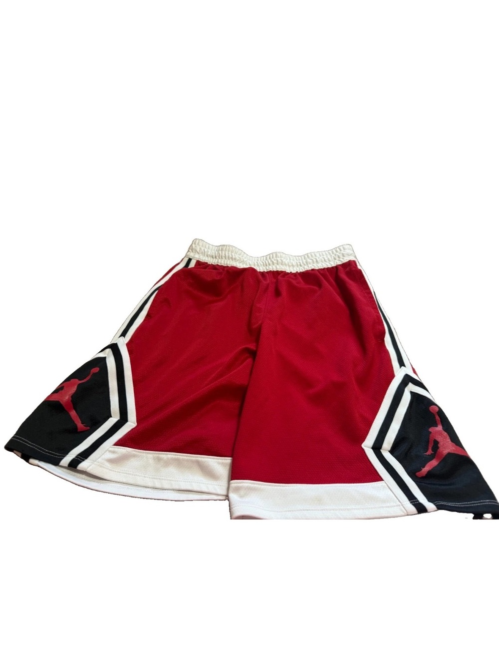 Air Jordan Dri Fit Mens Red/Black Basketball Shorts! Medium 30x11